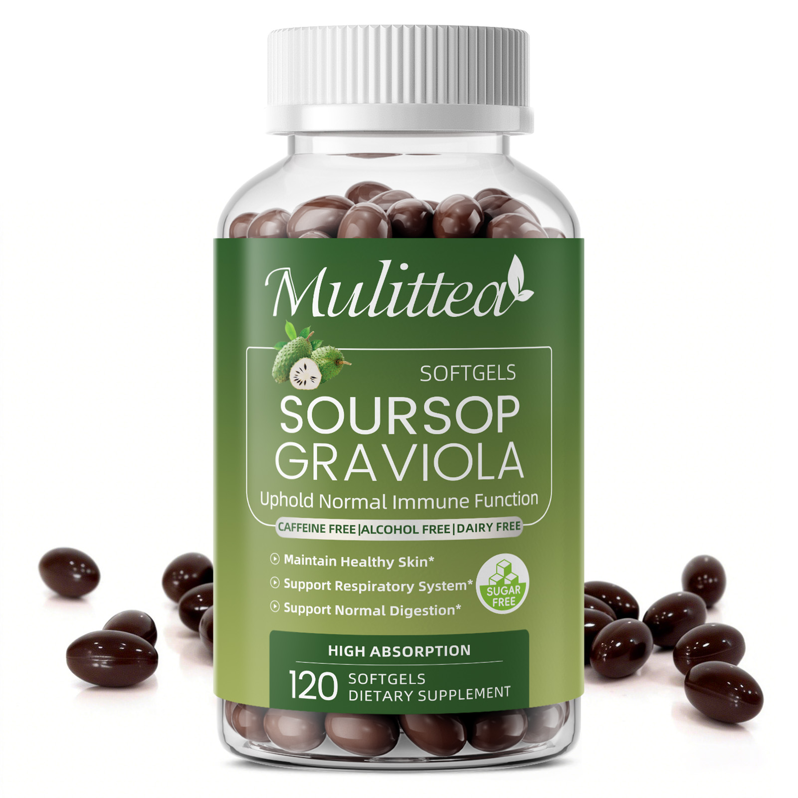 Chamomile Tea - Mulittea Graviola Soursop Extrakt Kapseln zur