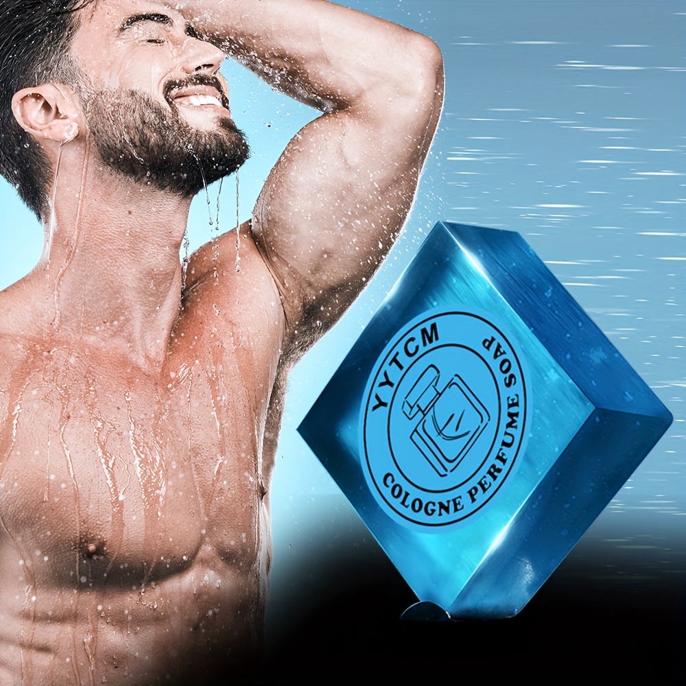Essential Oils - Herren-Duftseife, Kölnischwasser-Parfümseife, Sandelholzseife, Badeseife, Gesichtsreinigung, Körperseife,