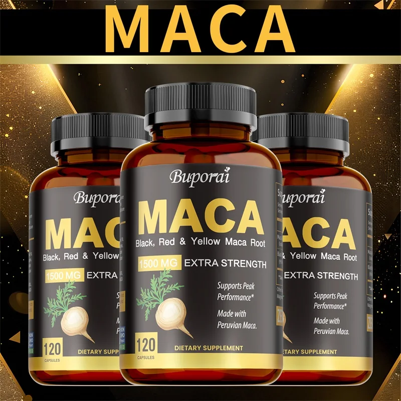 Herbal Supplement - Maca-Kapseln – Steigerung der Größe, Härte,