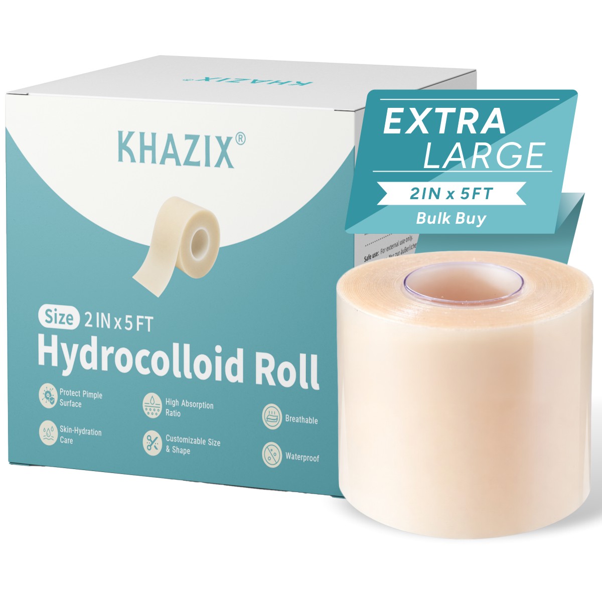 Lavender Oil - KHAZIX Hydrokolloid-Verbandrolle 2 Zoll x 5