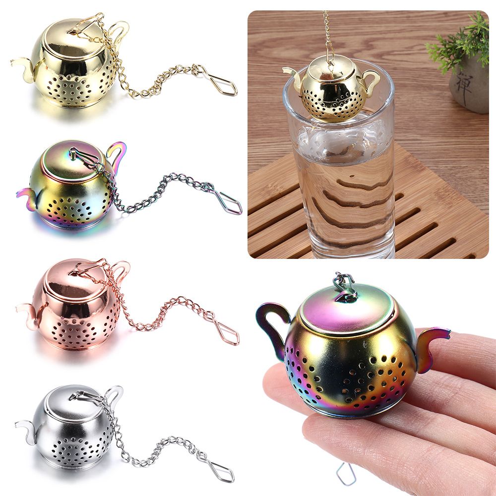 Herbal Tea - Teekannen form Teesieb Edelstahl lose Teekanne