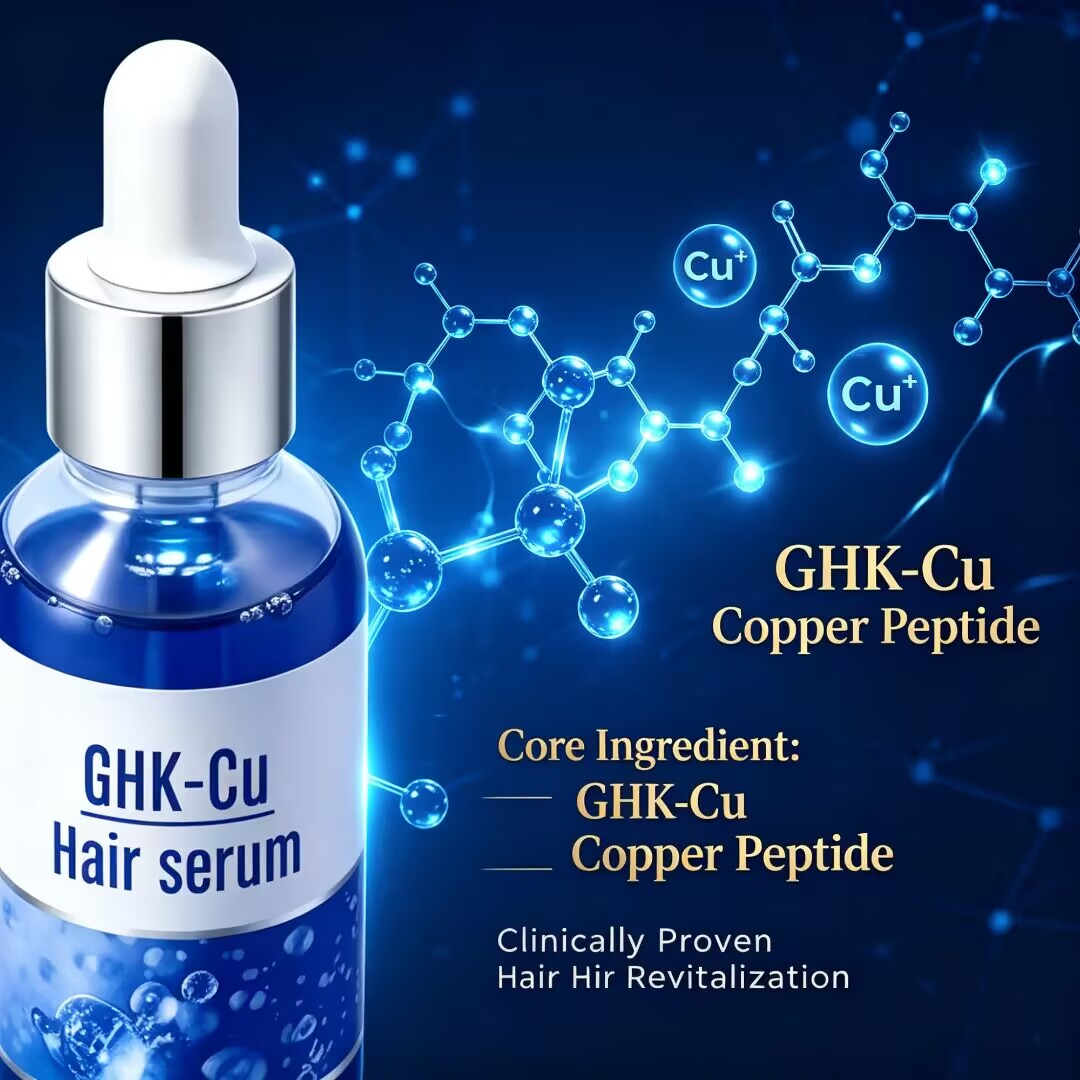 Licorice Root Sticks - 30ML Kupferpeptid-Haarserum GHK-Cu Peptid für Haarwachstum,