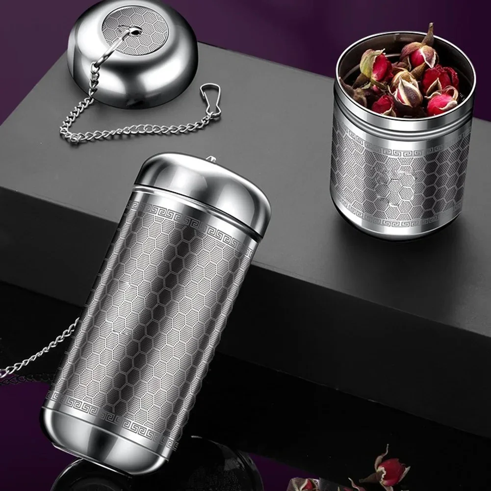 Herbal Tea - 304 Edelstahl Tee-Infuser Teefilter Gewürz-Teeball Sieb