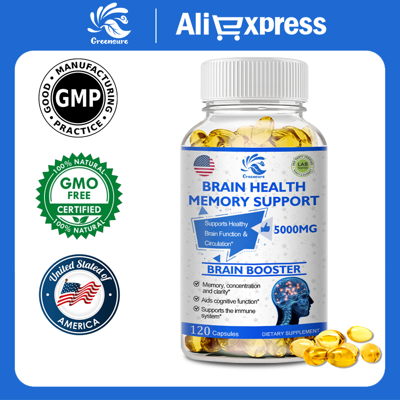 Ginger Tea - Gehirnkapseln mit Ginkgo Biloba B6, Speicher,