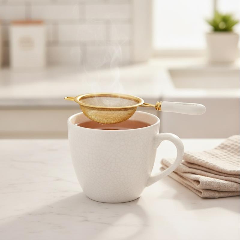 Edelstahl-Teesieb mit Doppelma – Herbal Tea Bewertung und Preis