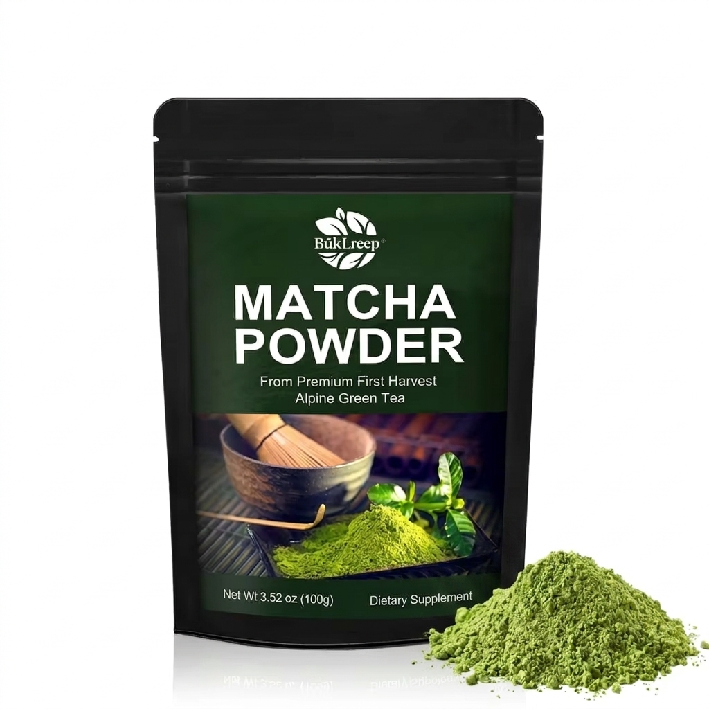 Matcha-Pulver, Natürlicher Ene – Herbal Supplement Bewertung und Preis