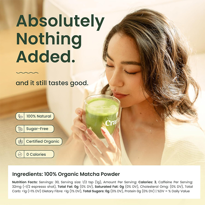 Matcha-Pulver, Natürlicher Ene – Herbal Supplement Bewertung und Preis