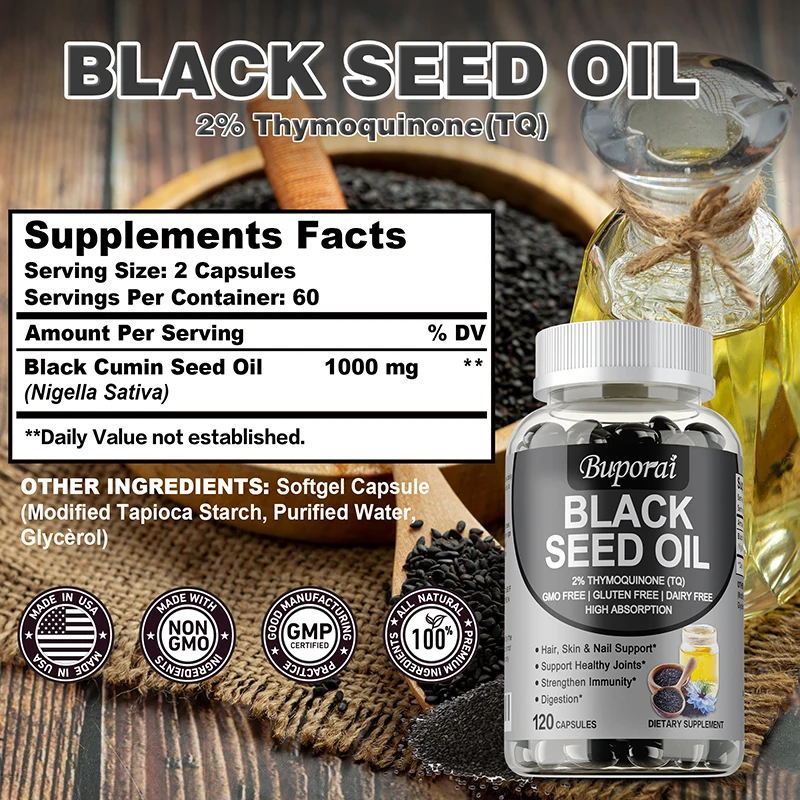 Premium Schwarzkümmelöl 120 Ka – Herbal Supplement Bewertung und Preis
