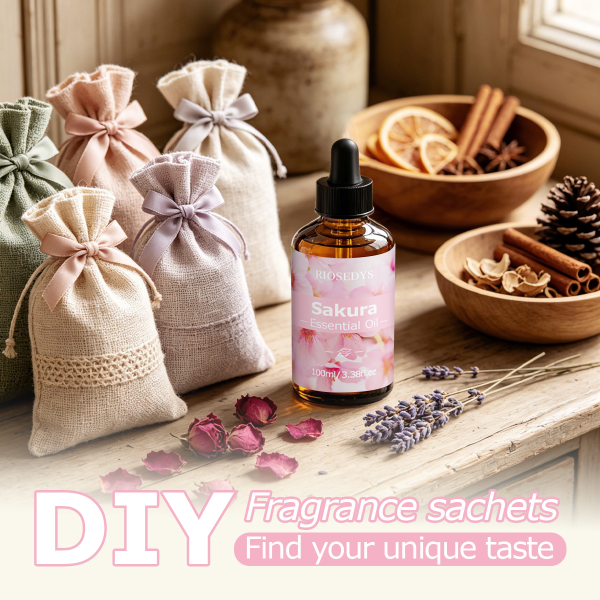 SAKURA Ätherisches Öl, frische – Lavender Oil Bewertung und Preis