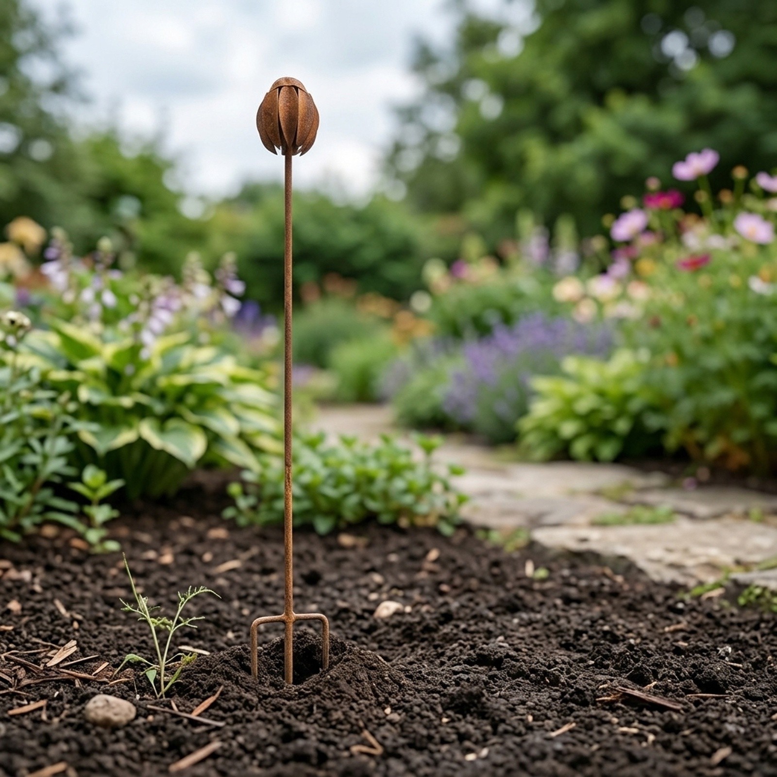 Metall-Gartenstecker mit Echin – Echinacea Bewertung und Preis