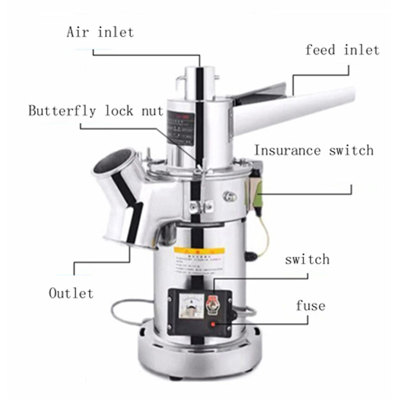 Kommerzielle Hammermühle für g – Dried Herbs Bewertung und Preis