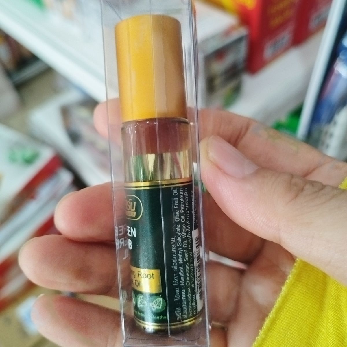 Thai Minze Ginseng Roll-On Krä – Ginger Tea Bewertung und Preis
