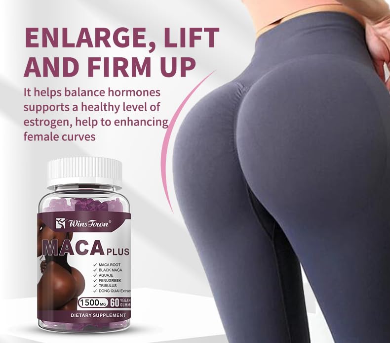 Maca Plus-Gummis, Hip-Po-Gummi – Herbal Supplement Bewertung und Preis