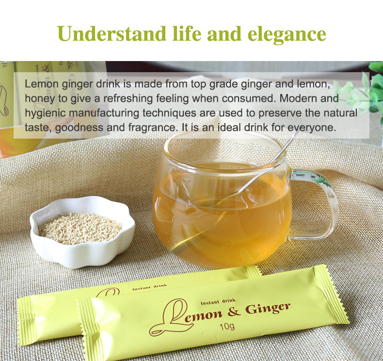 Natürlicher Zitronen-Ingwer-Te – Ginger Tea Bewertung und Preis