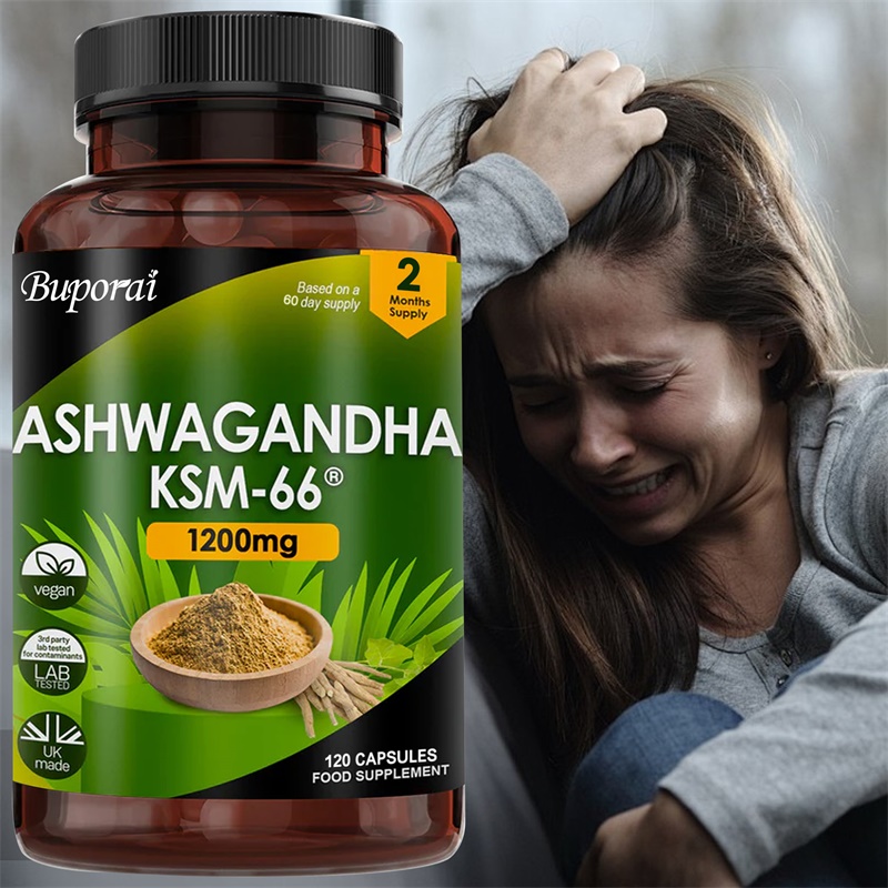 Ashwagandha KSM-66 1200 mg – U – Herbal Supplement Bewertung und Preis