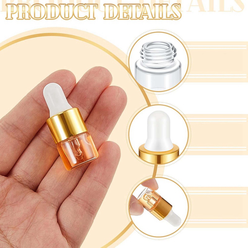 100 Stück Mini-Glasfläschchen  – Essential Oils Bewertung und Preis